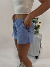 Load image into Gallery viewer, Charleston Poplin Boxer Shorts - Blue
