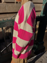 Load image into Gallery viewer, Melville Pink Striped Sweater
