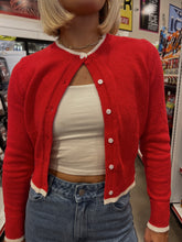 Load image into Gallery viewer, Tess Cardigan - Red
