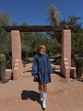 Load image into Gallery viewer, Margaret Button-Up Denim Dress
