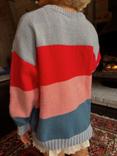 Load image into Gallery viewer, Rhonda Oversized Color Block Sweater
