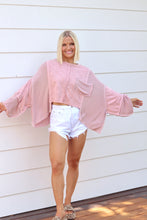 Load image into Gallery viewer, Freestyle Oversized Knit Top - Mauve

