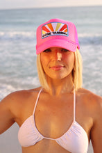 Load image into Gallery viewer, Gone Tanning Trucker Hat - Neon Pink

