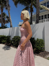 Load image into Gallery viewer, Bella Drop Waist Smocked Midi Dress
