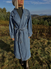 Load image into Gallery viewer, Wide Open Spaces Denim Trench Coat
