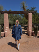 Load image into Gallery viewer, Margaret Button-Up Denim Dress
