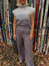Load image into Gallery viewer, Sally Turtleneck Sleeveless Pants Set - Grey

