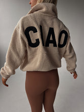 Load image into Gallery viewer, Ciao Half-Zip Teddy Jacket
