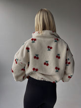 Load image into Gallery viewer, Lover Cherry Print Teddy Fleece
