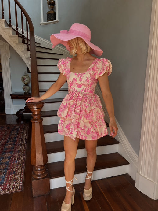 Gilmore Floral Print Corset Dress – Savvy Kay Boutique