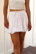 Load image into Gallery viewer, Valerie Mini Bubble Skirt - White
