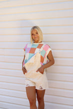 Load image into Gallery viewer, Southern Lights Checkerboard Sleeveless Knit Top
