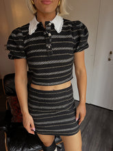 Load image into Gallery viewer, Lisa Tweed Mini Skirt Set
