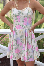 Load image into Gallery viewer, Gilmore Floral Print Corset Dress
