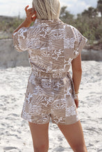 Load image into Gallery viewer, Wild Thing Animal Print Denim Romper

