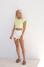 Load image into Gallery viewer, Bianca Distressed High-Rise Denim Shorts
