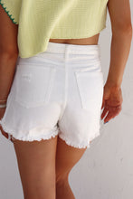 Load image into Gallery viewer, Bianca Distressed High-Rise Denim Shorts
